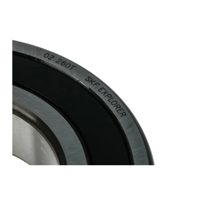 SKF Single Row Deep Groove Ball Bearing 60 mm ID, 110 mm OD, 22 mm Width, Sealed, Steel Balls 6212-2RS1