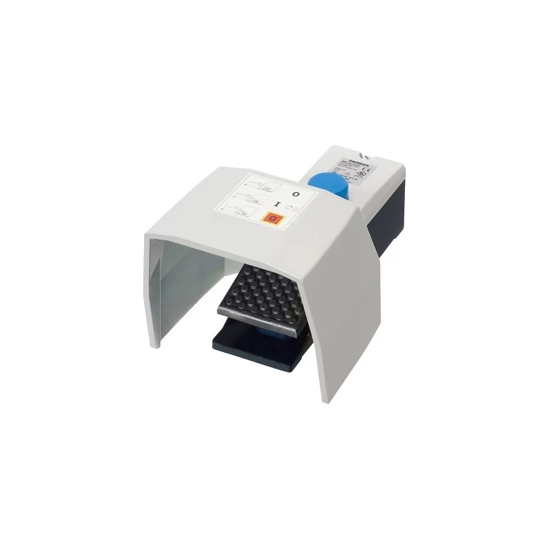 Siemens 2 Step Foot Switch with 2 NO/2 NC Contacts Metal Housing 16A Contact Current 3SE2924-3AA20