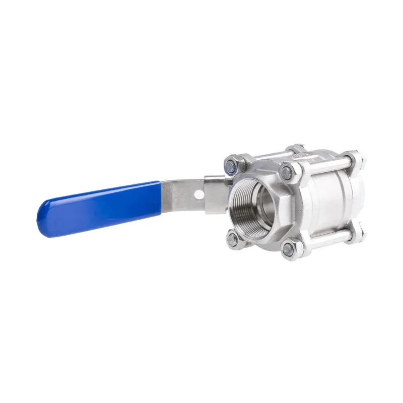 RS PRO Stainless Steel Threaded Full Port Ball Valve 1-1/2 in NPT, 69 bar, Stainless Steel Handle 764-4244