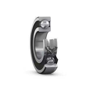SKF Single Row Deep Groove Ball Bearing 65 mm ID, 140 mm OD, 33 mm Width, Sealed 6313-2RS1