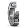 SKF Single Row Deep Groove Ball Bearing 55 mm ID, 100 mm OD, Shielded, 7000 RPM 6211-2Z