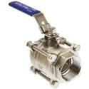 RS PRO ASTM A351-CF8M Stainless Steel Threaded Full Port Ball Valve BSPP 2 in 69 bar A351-CF8M
