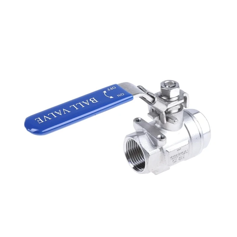 RS PRO Stainless Steel Threaded 2-Way Ball Valve BSPP 1 in, 69 bar Maximum Pressure A351-CF8M