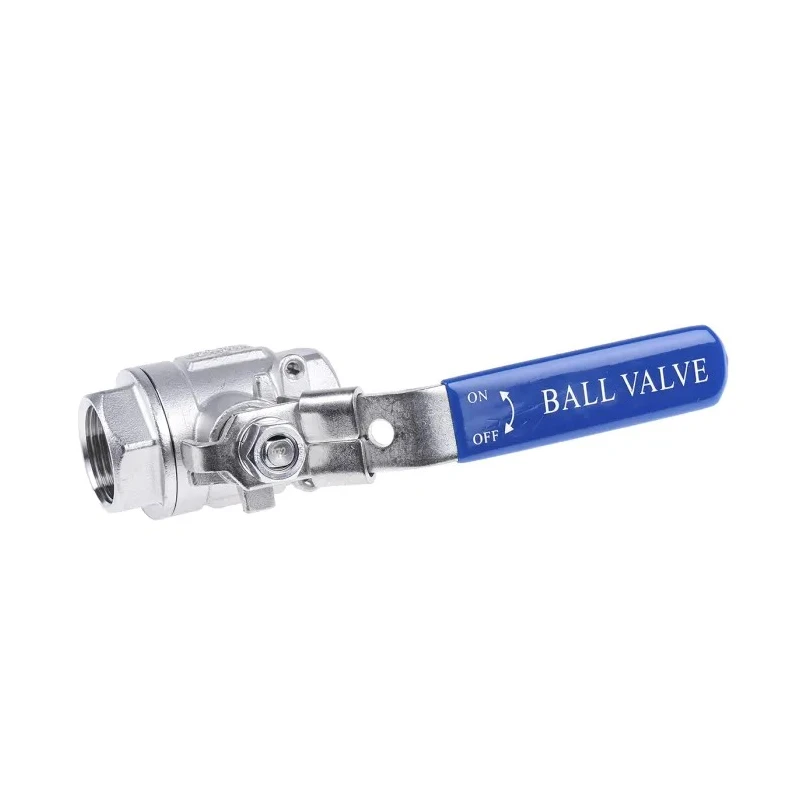 RS PRO Stainless Steel Threaded 2-Way Ball Valve BSPP 1 in, 69 bar Maximum Pressure A351-CF8M