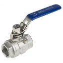 RS PRO Stainless Steel Threaded 2-Way Ball Valve BSPP 3/4 Inch 69 bar, ASTM A351-CF8M A351-CF8M