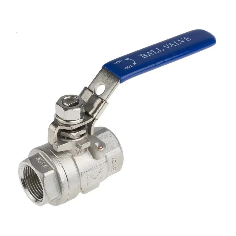 RS PRO Stainless Steel Threaded 2-Way Ball Valve BSPP 3/4 Inch 69 bar, ASTM A351-CF8M A351-CF8M