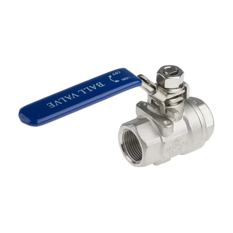 RS PRO Stainless Steel Threaded 2-Way Ball Valve BSPP 3/4 Inch 69 bar, ASTM A351-CF8M A351-CF8M