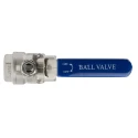 RS PRO Stainless Steel Threaded 2-Way Ball Valve BSPP 3/4 Inch 69 bar, ASTM A351-CF8M A351-CF8M