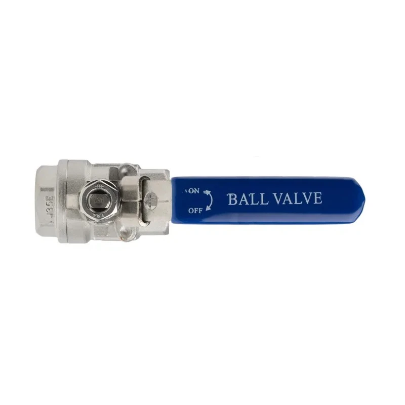 RS PRO Stainless Steel Threaded 2-Way Ball Valve BSPP 3/4 Inch 69 bar, ASTM A351-CF8M A351-CF8M