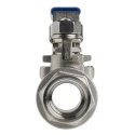 RS PRO Stainless Steel Threaded 2-Way Ball Valve BSPP 3/4 Inch 69 bar, ASTM A351-CF8M A351-CF8M