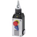 Siemens Rope Pull Switch 209 mm Straight Aluminium Alloy Housing 1 NO/3 NC IP67 3SE7141-1EG10