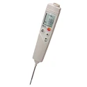 Testo 826-T4 Infrared Thermometer, -50 °C to 300 °C Measurement Range, ±1.5°C Accuracy, Adjustable Emissivity 0563 8284