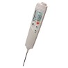 Testo 826-T4 Infrared Thermometer, -50 °C to 300 °C Measurement Range, ±1.5°C Accuracy, Adjustable Emissivity 0563 8284