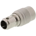 Hirose Miniature Circular Connector, 6 Contacts, Cable Mount Socket, Female, 100V, 2A, Push Pull, Brass HR10A-7P-6SC(73)