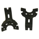Jumo 606710 Series Mounting Bracket for Use with 604100 Series, DIN 3852/2 Standard 606710/78-00-00-000-00/000