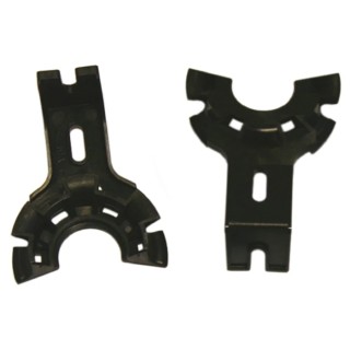 Jumo 606710 Series Mounting Bracket for Use with 604100 Series, DIN 3852/2 Standard 606710/78-00-00-000-00/000