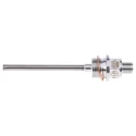Jumo PT100 6 mm Diameter, 100 mm Long Temperature Sensor, 4 Wire, 200 °C max PT100