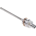 Jumo PT100 6 mm Diameter, 100 mm Long Temperature Sensor, 4 Wire, 200 °C max PT100
