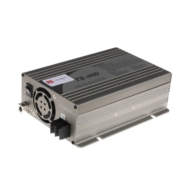 MEAN WELL 400W True Sine Wave Power Inverter, 10.5V dc and 15V dc Input, 230V ac Output TS-400-212D