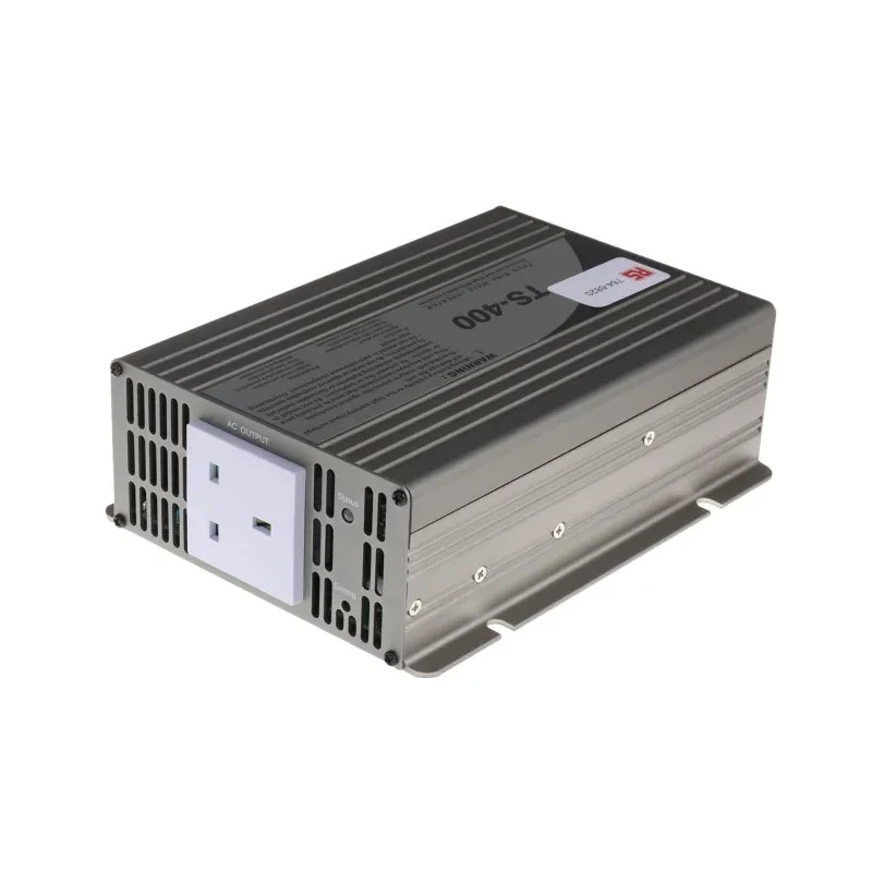 MEAN WELL 400W True Sine Wave Power Inverter, 10.5V dc and 15V dc Input, 230V ac Output TS-400-212D