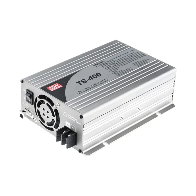 MEAN WELL True Sine Wave Panel Power Inverter 400W, 42V dc & 60V dc Input, 230V ac Output TS-400-248B