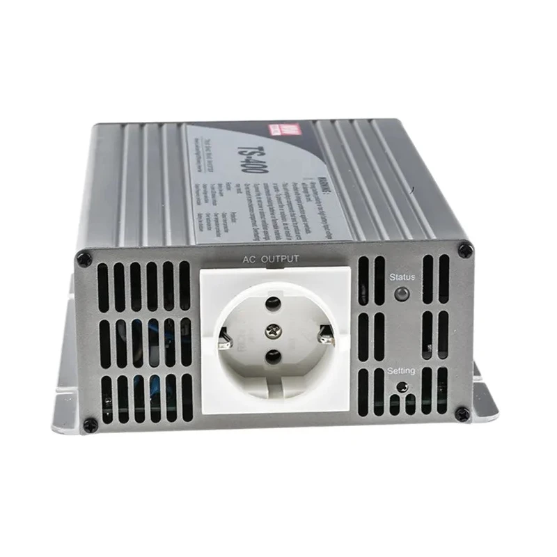 MEAN WELL True Sine Wave Panel Power Inverter 400W, 42V dc & 60V dc Input, 230V ac Output TS-400-248B