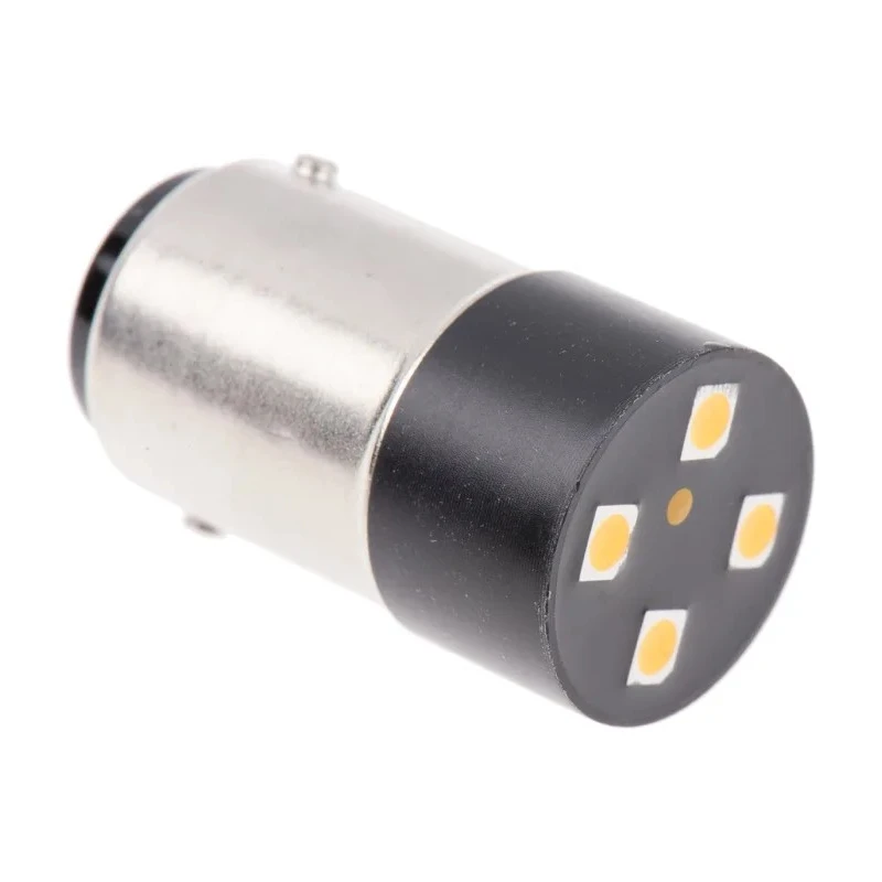 Marl LED Cluster Lamp Amber Cluster Shape BA15D 29.7mm Length BA15D