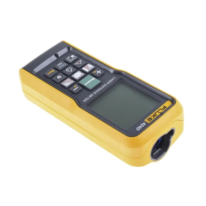 Fluke Laser Measure with 100 m Range, ±2 mm Accuracy, LCD Display, IP54 Rated, AAA Battery Powered Fluke-424D