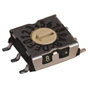 Hartmann Slotted spindle Rotary Coded DIP Switch Surface Mount Through Hole P25SMT106