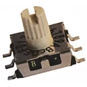 Hartmann Rotary Coded DIP Switch Surface Mount Solder P25SMT306