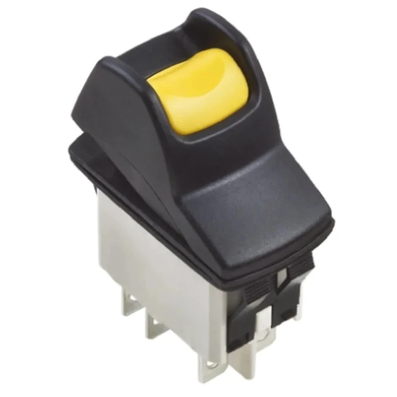 APEM DPST, On-On On-On Rocker Switch Panel, Panel Mount, Quick Connect Terminals, IP68 KL462AKXA125