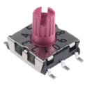 Hartmann Slotted spindle Rotary Coded DIP Switch Surface Mount Through Hole P25SMT301
