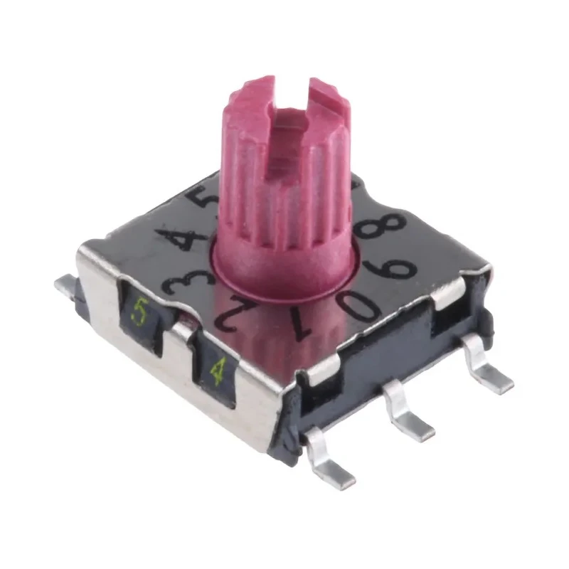 Hartmann Slotted spindle Rotary Coded DIP Switch Surface Mount Through Hole P25SMT301