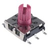 Hartmann Slotted spindle Rotary Coded DIP Switch Surface Mount Through Hole P25SMT301