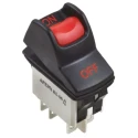 APEM DPST On-On On-On Rocker Switch Panel Nylon Housing 5A 24V DC KL462AKXA126N01026