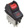 APEM DPST On-On On-On Rocker Switch Panel Nylon Housing 5A 24V DC KL462AKXA126N01026