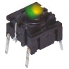 MEC IP67 Tactile Switch Cap, SPST 50mA 24 V dc Momentary Actuation Through Hole Mount IP67 Rated 3.2N Force 10000000 Cycles