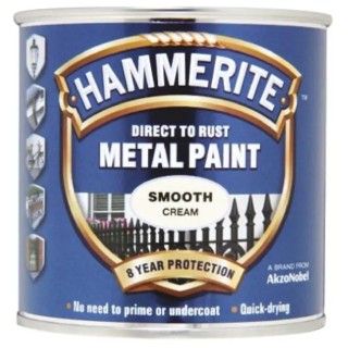 Hammerite Direct to Rust Paint Smooth Finish in Beige, 750 ml 5122064
