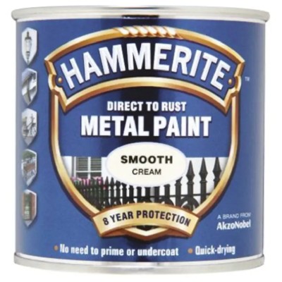 Hammerite Direct to Rust Paint Smooth Finish in Beige, 750 ml 5122064
