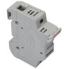 Eaton 32A Rail Mount Fuse Holder for 10 x 38 mm Fuse, 1P-Pole, 690V AC CHM1DIU