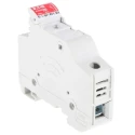 Eaton 32A Rail Mount Fuse Holder for 10 x 38 mm Fuse, 1P-Pole, 690V AC CHM1DIU