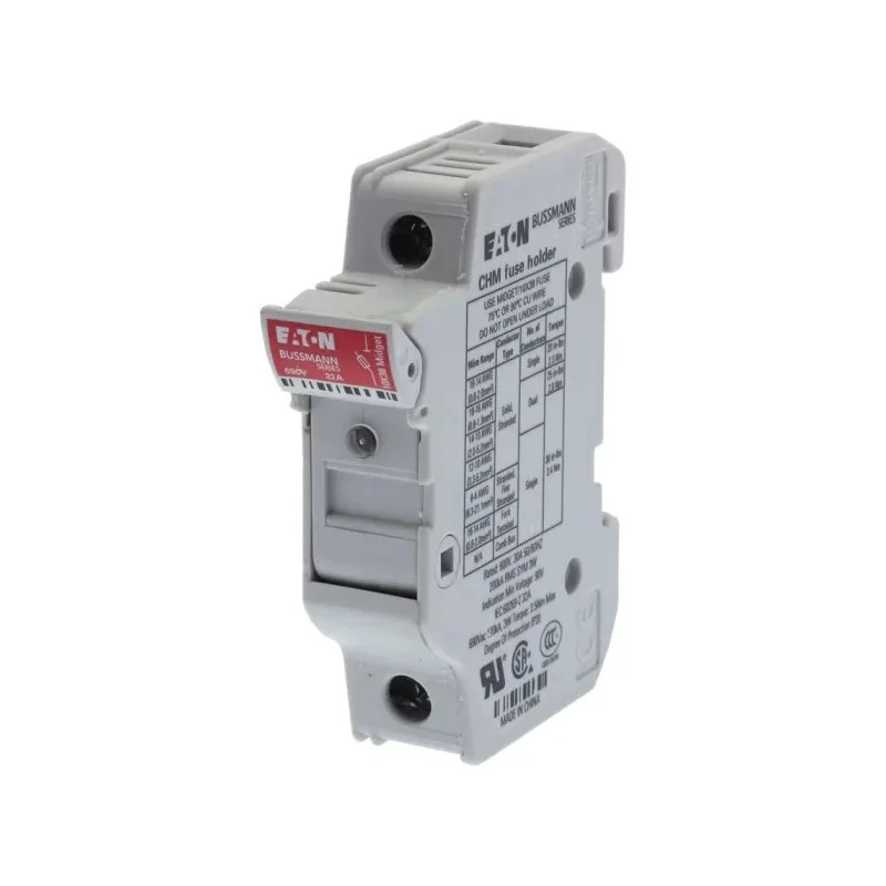 Eaton 32A Rail Mount Fuse Holder for 10 x 38 mm Fuse, 1P-Pole, 690V AC CHM1DIU