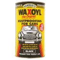 Hammerite Waxoyl Paint Black Smooth Finish Tin 2.5 L 5095886