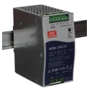 Mean Well WDR Series Switched Mode DIN Rail Power Supply 180-550V AC Input 28V DC 10A 240W WDR-240-24