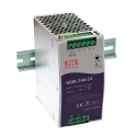 Mean Well WDR Switched Mode DIN Rail Power Supply 240W, 48 V, 5 A, 180-550 V AC Input WDR-240-48