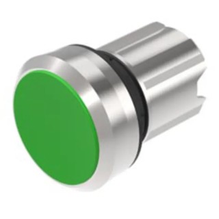 EAO Black Momentary Push Button Switch Series 45, 22.3 mm Cutout, Plastic, IP69K, IP67, IP66, IP40, IP20 45-2131.2150.000