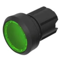 EAO Series 45 Black Momentary Push Button Switch 22.3 mm Cutout IP20 IP40 IP66 IP67 IP69K 45-2234.11H0.000