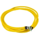 HARTING Cat6 Shielded Polyurethane Ethernet Cable RJ45 Male to RJ45 Male, 3 m, Yellow 09474747113
