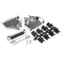 MH Connectors 25 Way Straight Steel Housing D-Sub Connector 250V 5A MHDTZK25-DM25S-K