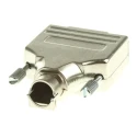 MH Connectors 15 Way Straight D-Sub Connector Steel Housing 250V 5A MHDM15-DM15P-K
